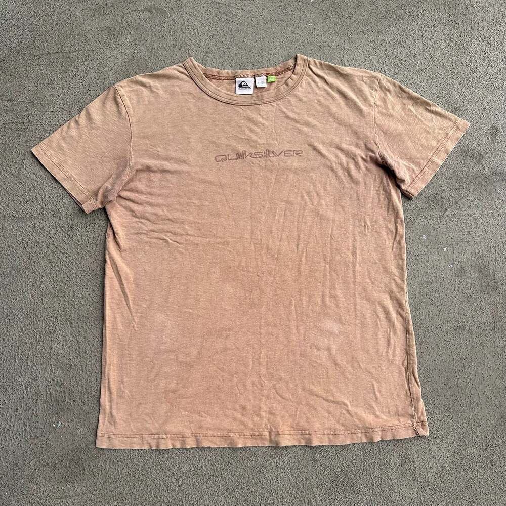 Beautiful Faded Quiksilver Short Sleeve T-Shirt